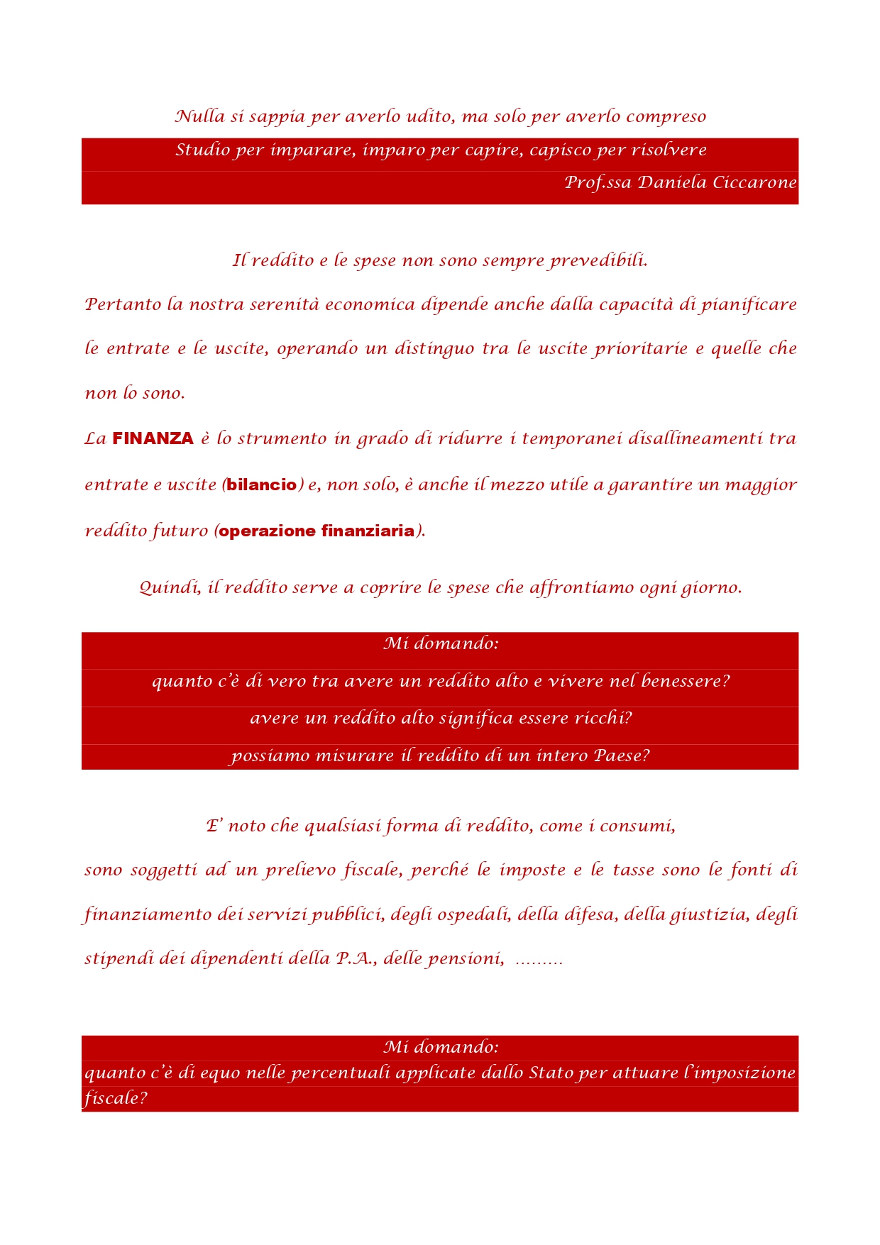 Approfondimento