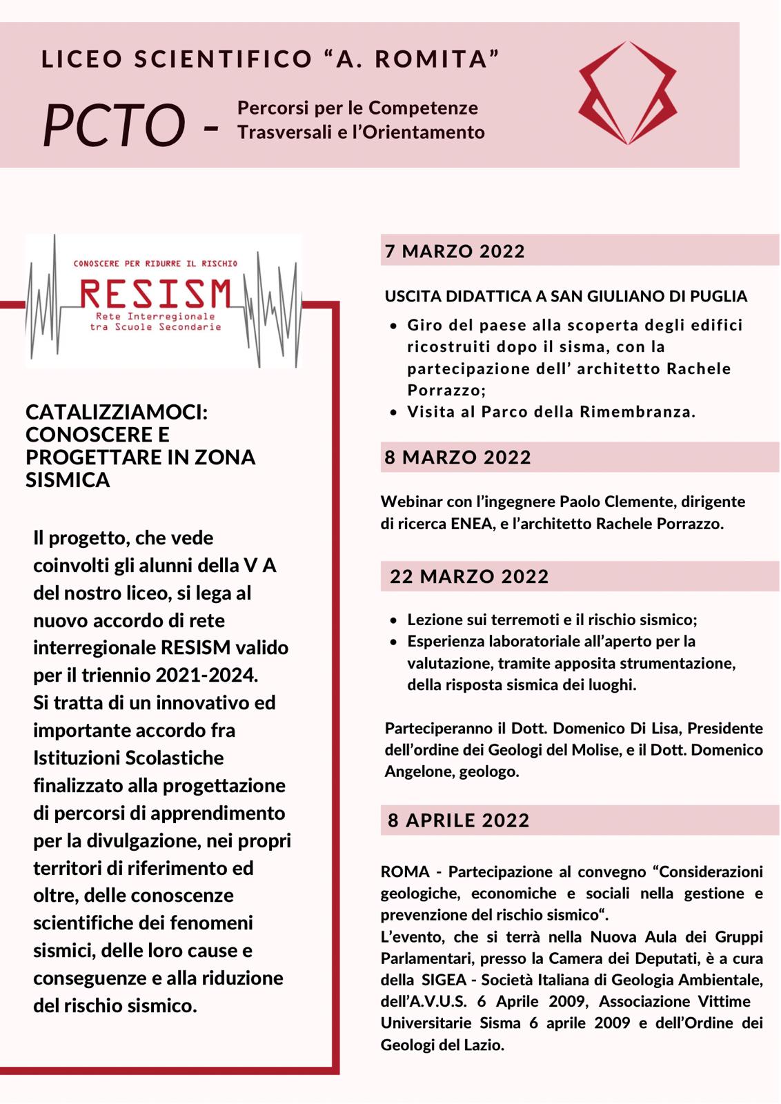 PCTO RESISM